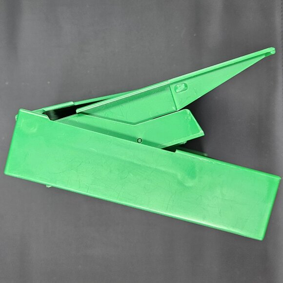 Vintage 80's FLIP'N'FILE 10 Green 5-1/4" Floppy Disk Diskette Storage Case - Picture 8 of 16